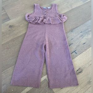 💙Zara Kids black jumpsuit, girls size 3/4 💙 $10 when you buy 4 or more 💙